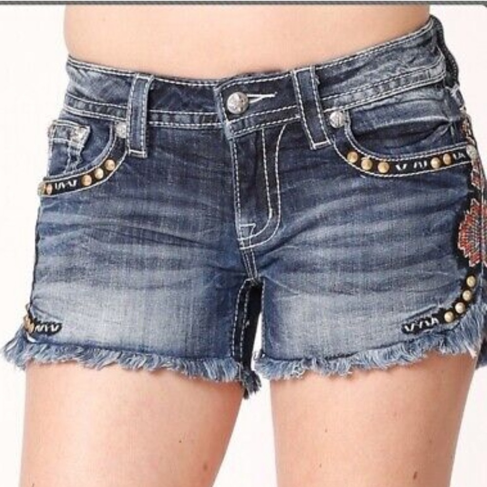 Miss Me Fire Dancer signature shorts